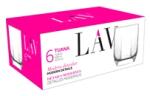 LAV Tuana Whisky 320ml whiskys pohár szett 6 darabos LV-TUA15F (LV-TUA15F) - bestbyte