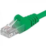 PremiumCord Patchcord UTP RJ45-RJ45 Categoria 6, 0.5m, verde, cupru integral, 26AWG (UTP-6-0.5-GN) - evomag