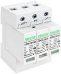 Tracon túlfeszültség levezető cserélhető betéttel, T2 DC típusú ESPD2-DC40-1000 (ESPD2-DC40-1000)
