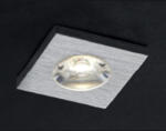 Redo Group Beépíthető LED spot lámpa, 3x3 cm, hidegfehér fényű, alumínium színben - Redo 70323 (70323)