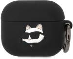 Karl Lagerfeld 3D Logo NFT Choupette Head Airpods 3 Black szilikon tok (KLA3RUNCHK)