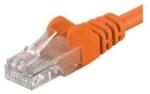 PremiumCord Patchcord UTP PremiumCord RJ45-RJ45 Cat. 5e 7m, Portocaliu (UTP-5E-7-O)