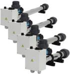 VÁGNER POOL Elektromos fűtőpatron EOV - 6, 6 kW 400 V, rozsdamentes acél, nyomáskapcsolóval