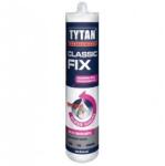  tytan szerelési ragasztó classicfix 290ml víztiszta üveg, fém, műanyag