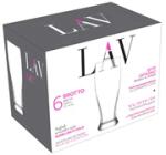 LAV Brotto Beer 330ml sörös pohár szett 6 darabos LV-BRO19F (LV-BRO19F) - officedepot