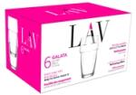 LAV Galata Long Drink 340ml koktélos pohár szett 6 darabos LV-GLT397F (LV-GLT397F) - officedepot