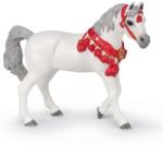 Papo Figurina Papo Horse, Foals and Ponies - Cal arab alb cu ornamente rosii (51568) Figurina
