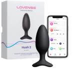 Lovense Dop Anal cu Vibratii Lovense Hush 2, Bluetooth Control, M - 4.45 cm