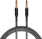 Cascha Professional Line Guitar Cable Tweed Black 3 m Директен - Директен Инструментален кабел (CCP-G2SBK3)