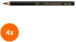 KOH-I-NOOR Set 4 x Creion Grafit Jumbo, Tarie 8B, Koh-I-Noor (HOK-4xKH-K1820-8B)