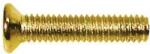 Boston PS-01-GD pickup bolt, 2, 6x12mm, 12pcs, flat countersunk, gold