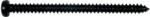 Boston PS-12-B pickup screw, 2, 6x35mm, 12pcs, dome head, tapping, black