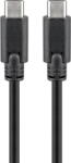Wentronic 66509 USB cable 3 m USB 3.2 Gen 1 (3.1 Gen 1) USB C Black (66509) - pcone