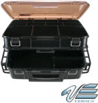 Meiho Tackle Box Versus VS-3080 Piros műanyag horgász láda (BP-4156127)