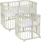  VENLI gyerek növekvő kiságy 7az1-ben matraccal - olivazöld (1000087800)