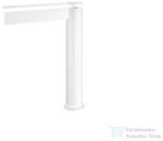 AREZZO design ELEGANT magasított mosdócsaptelep, matt fehér AR-8595MW (AR-8595MW) - furdoszoba-szaniter