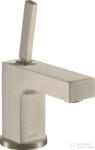 Hansgrohe AXOR CITTERIO 80 mosdó csaptelep automata leeresztővel, szálcsiszolt nikkel 39015820 (39015820)