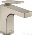 Hansgrohe AXOR CITTERIO 90 mosdó csaptelep automata leeresztővel, rombuszmetszéses fogantyúval, szálcsiszolt nikkel 39001820 (39001820)
