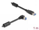 Delock Cablu USB 3.0-A la USB-B drept/unghi dreapta 1m, Delock 81108 (81108)