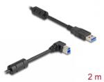 Delock Cablu USB 3.0-A la USB-B drept/unghi dreapta 2m, Delock 81109 (81109)