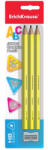 ErichKrause Grafitirón ErichKrause ABC Jumbo 3 db/bliszter + hegyező bliszteres (PAP3031-1454)