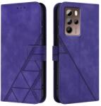  TRIANGLE Husă portofel cu curea HTC U24 Pro violet