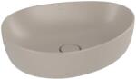 Villeroy & Boch Antao mosdótál 51x40 cm ovális mosdótálak barna/bézs matt 4A7351AM (4A7351AM)