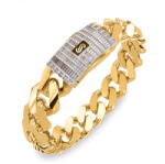 Heratis Forever Monaco Chain karkötő Classic Plain Baguette lock 15, 5 mm IZ30977N