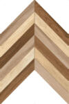Seramiksan Gresie portelanata tip parchet Classic Wood Fishbone Mix Motif 943310, 40x60 cm, bej, maro (8698541050565)