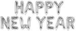 PartyDeco S. r. o Fólia lufi, 16"/40 cm, ezüst, Happy New Year