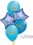  Héliumos luficsokor szülinapra, Happy Birthday - INGYENES GLS szállítással (LUFI848088)