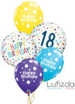 Héliumos luficsokor szülinapra - 18-as - INGYENES GLS szállítással (LUFI238377)