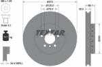 TEXTAR Disc frana TEXTAR PRO+ 92266025 (92266025)