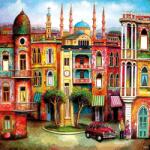 Magnolia - Puzzle Piața Tbilisi - 1 000 piese Puzzle