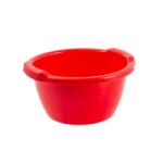 Plastor Trading Lighean rotund cu manere, 5 litri, rosu (42122-ROS)