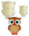 JEM Fondant forma - Bagoly, Pop It Owl 2 db