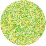 Funcakes Apró fehér-sárga-zöld cukor golyócskák 80 g