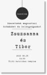 Personal Értesítő - Minimalizmus Szerelem Válasszon mennyiséget: 11 db - 30 db