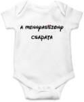 Personal Gyerek body - A Menyasszony csapata Méret - babáknak: 9 hónap, Szín: Fehér