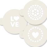 JEM Stencil Love 3 db