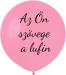 Personal Lufi szöveggel - Rózsaszín színű 80 cm