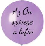 Personal Lufi szöveggel - Levendula színű 80 cm