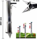 Elefant tools Сеялка ръчна за семена и разсад, неръждаема, 880x75мм, Калмар (Калмар 8930)