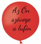 Personal Lufi szöveggel - Piros színű 80 cm