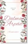 Personal Palack címke - Vintage Rose Válasszon mennyiséget: 61 db és több