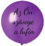 Personal Lufi szöveggel - Lila színű 80 cm