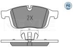 MEYLE set placute frana, frana disc MEYLE -PD: Advanced performance and design. 025 223 8619/PD (025 223 8619/PD)