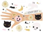 PartyDeco Set de tatuaje Boo