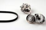HEPU Pompa apa + Set curea transmisie cu caneluri HEPU PK03631 (PK03631) - automobilus