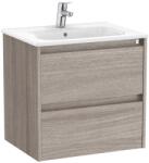 Roca Set mobilier baie (masca si lavoar) Roca Tenet Unik 60x46xH57 cm, stejar inchis (city oak) (a851775402)